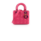 Christian Dior Small Lady Dior Fuschia